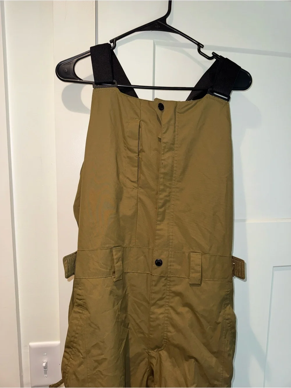 Men's Military Olive North Face Snow Pant